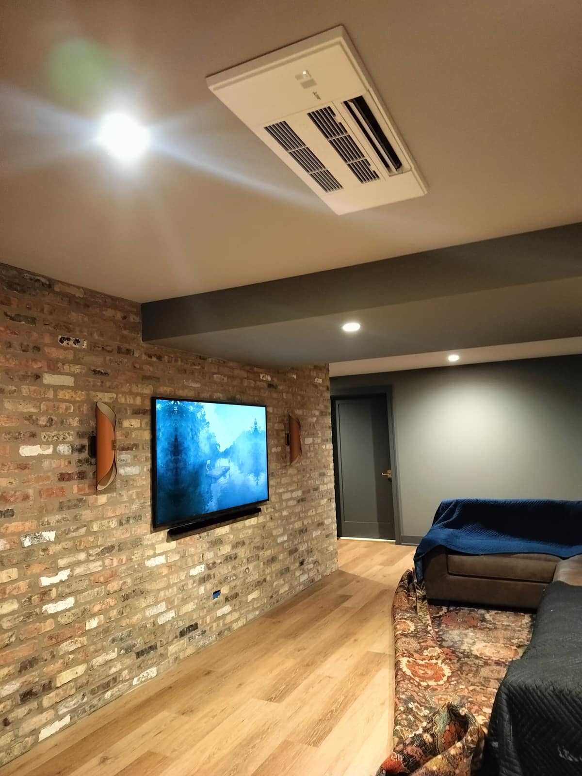 Mitsubishi Electric ductless mini split installed by American Mechanical Works, a Diamond Contractor